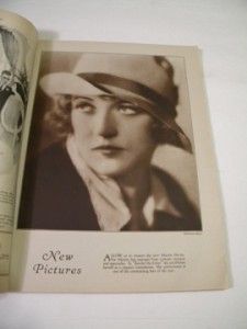 Photoplay Mag 1925 Greta Nissen Lillian Gish Griffith Nazimova