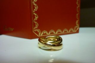 Cartier Trinity 18K Gold Ring