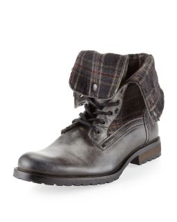 Rogue Jaen Lace Up Boot Charcoal