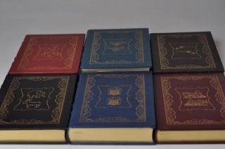 Gore Vidal 6 Volume Easton Press Leather Bound Set Lincoln Burr 1876