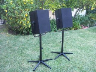 Two Genelec 1032A Bi Amplified Studio Monitor Speakers