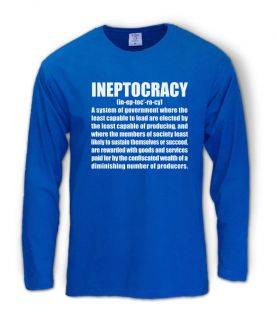  Long Sleeve T Shirt USA Goverment Election Defintion New Funny