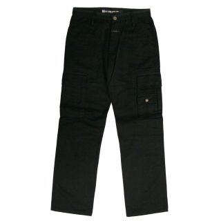 Girbaud Biker Cargo Pants Black 22ECM11 32 44