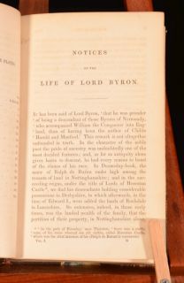  Letters and Journals of LORD BYRON notice THOMAS MOORE Third Edition