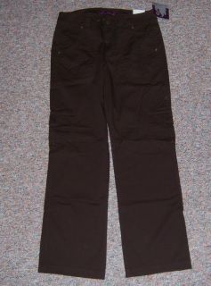 GLORIA VANDERBILT Brown Morgan Pants   Size 10   NWT