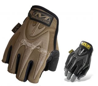 New Mechanix M Pact Gloves Fingerless Half Finger Cycling Glove s M