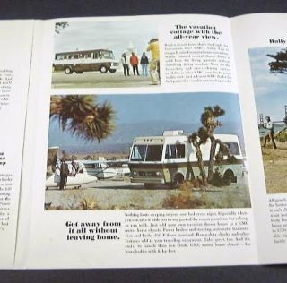 1971 71 GMC Rec Truck Brochure Jimmy Rally Pickup camper RV