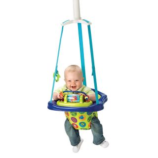evenflo jump go abc123 doorway jumper also available in pink tea