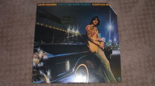 Gram Parsons Flying Burritos Bros Sleepless Nights Vinyl Record 1976