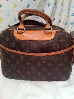 Authentic Louis Vuitton Monogram Trouville Purse Handbag