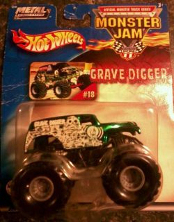 Grave Digger 18 Monster Jam Trucks 2002 RARE