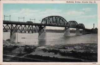 XA804 McKinley Bridge Granite City Illinois IL Ill