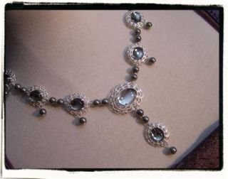 Black Rain Pearl Renaissance Jewelrytudor Necklace