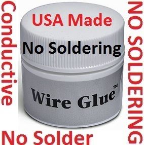  Solder Conductive Wire Glue Solar Cells Panels Glue Soldering iron gun
