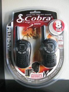 Cobra PR170 2VP GMRS FRS Two Way Radios
