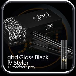 GHD Black Gloss IV Styler Limited Edition Straightener GHD Heat