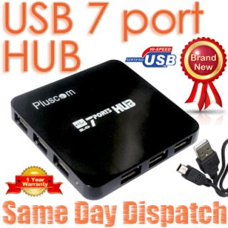 10 Port USB 2 0 Hi Speed Multi Hub Extension Cable Expansion Splitter