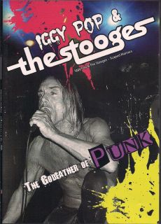 Iggy Pop The Stooges DVD New The Godfather of Punk Documentary Factory