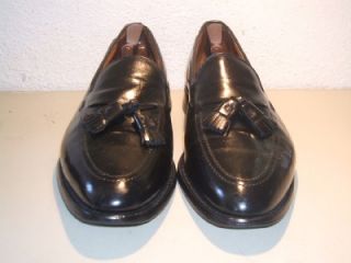 Mens Black Allen Edmonds Grayson Tasseled Loafers Shoes Size 13 B