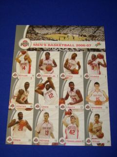 Ohio State Basketball Greg Oden Mike Conley Jr Card Set