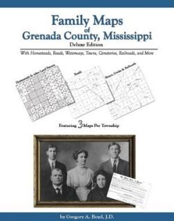 Genealogy Family Maps Grenada County Mississippi