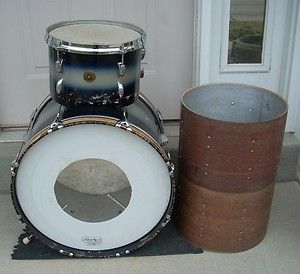 Gretsch Round Badge 1960s Jazz Drum Set 20 12 14 Project