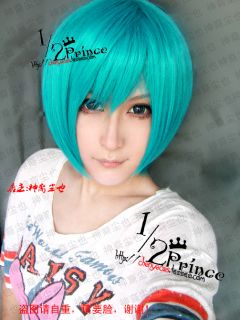 Vocaloid Miku Short Cosplay Party Onion Green Wig
