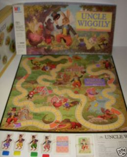 Uncle Wiggily Board Game 1988 Milton Bradley