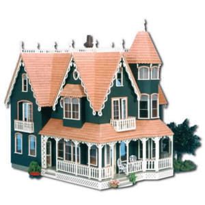 Greenleaf The Garfield Wooden Doll House Kit