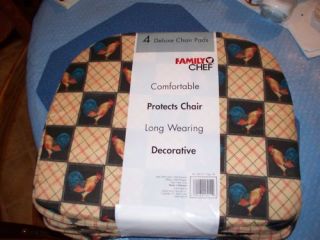 Rooster Chair Pads