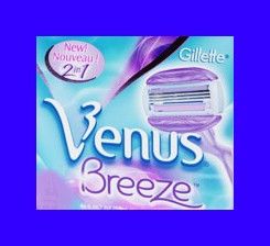 Gillette Venus Breeze Pro Skin 7 Razor Cartridges Refill Blades Smooth