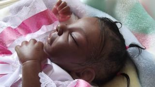   Reborn AA Ethnic Baby Taylor Sculpt by Samantha L Gregory