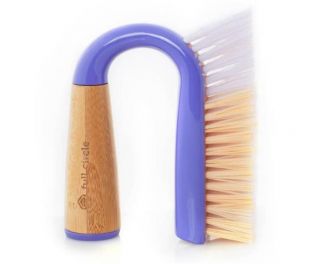  Grunge Buster Bamboo Grout Tile Cleaning Scrub Brush Purple