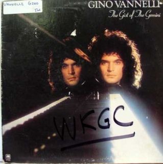 Gino Vannelli The Gist of The Gemini LP VG WLP SP 4596 WL Promo 1976