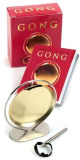 Executive Mini Desk Gong and Book Great Office Gift