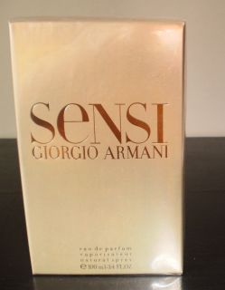 RARE Sensi by Giorgio Armani 3 4 oz Women Spray Eau de Parfum