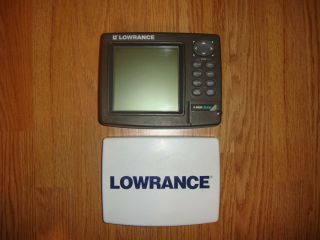 Lowrance LMS 320 GPS Fish Finder Great Condition
