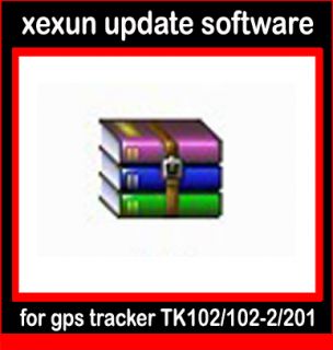Xexun Update Software for GPS Tracker TK102 102 2 201