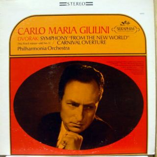 Giulini Dvorak from The New World LP VG s 60045 Vinyl Record
