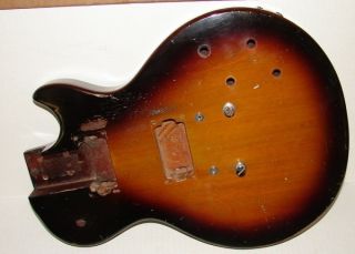 Vintage Gibson Les Paul GK 55 Guitar Body Late 1970s Parts Repair