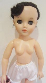 1950s Glamour Fashion Doll Unmarked 16 Dollikin LAL Factory Vintage