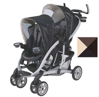 Graco Baby Quattro Tour Duo Twin Double Stroller Flint NEW SAME DAY