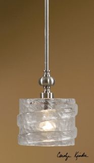Modern Pendant Light Hanging Mini Chandelier Glass Shade Lighting