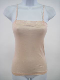 you are bidding on a hanro peach cotton sleeveless camisole top in a