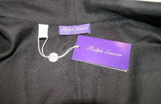 New Polo Ralph Lauren Purple Label Mens Medium Black 100% Cashmere