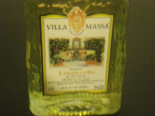 Villa Massa Limoncello Miniature 50ml Glass Bottle