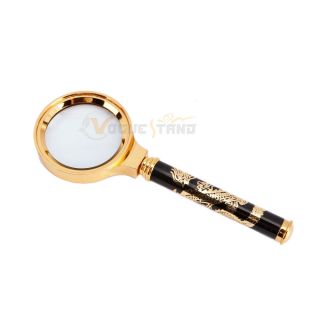 New 10x Handheld Magnifier Magnifying Glass Handle