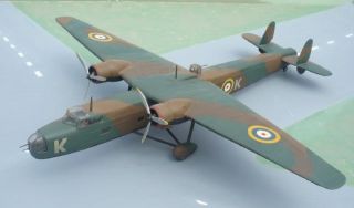 HANDLEY PAGE HARROW Full Size Plans Patterns 66 5 in wing span