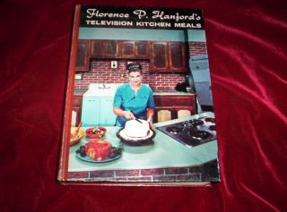  Cookbook Florence Hanfords Television Kitchen Meals 1964 Gradyville PA