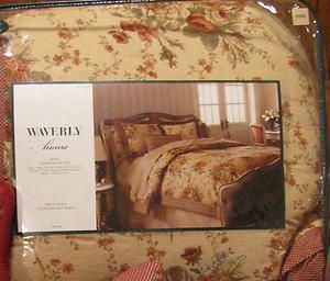 Waverly Harbor House King Comforter Set w original Packaging